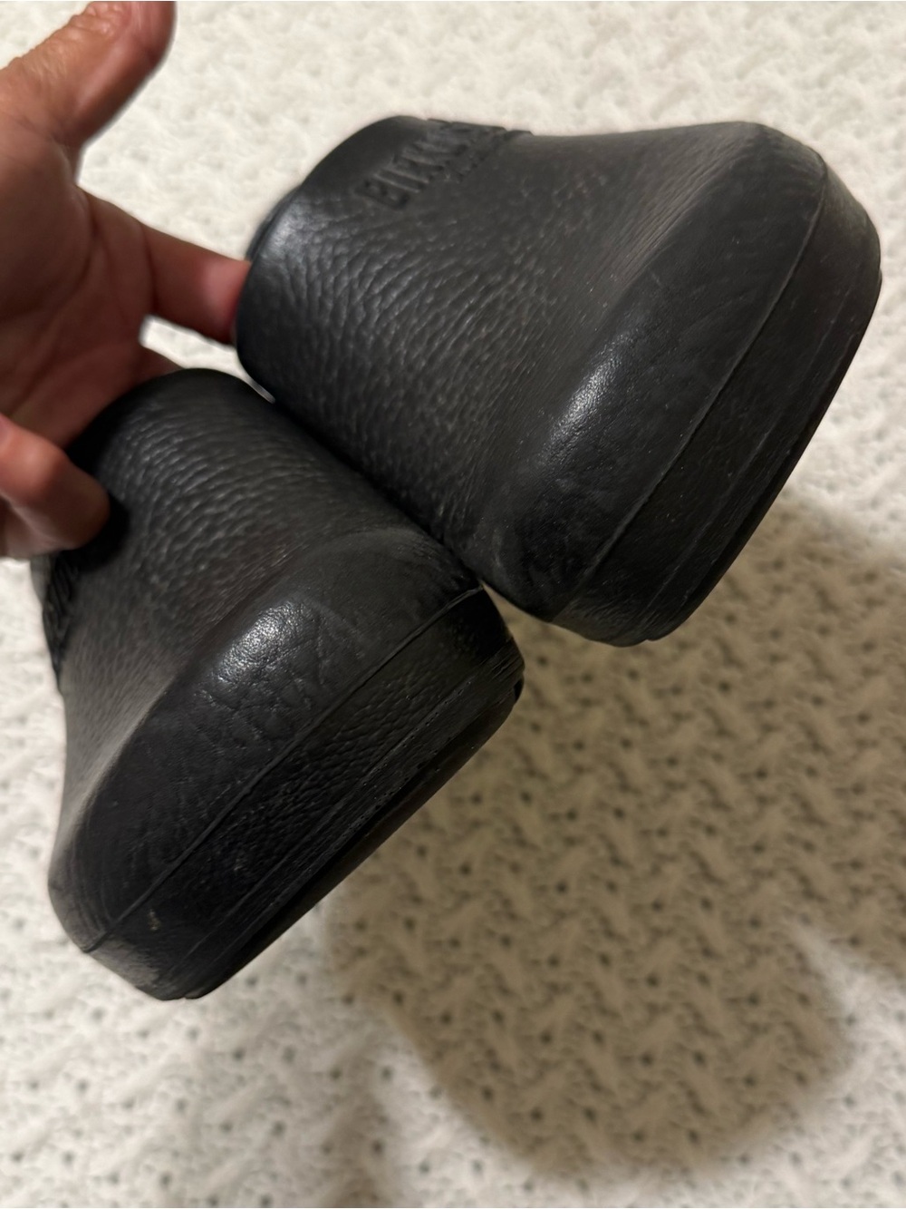 Birkenstock Womens 6 Men’s 4 Black Slip-On EVA Clogs - Picture 4 of 9